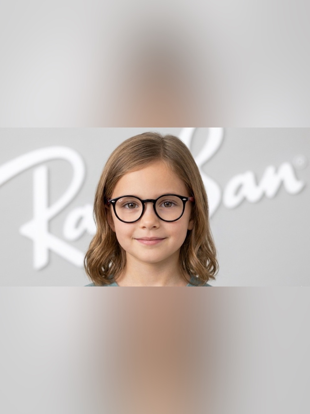 Authentic Ray-Ban Jr. Girls kids signature prescription eyeglasses frames